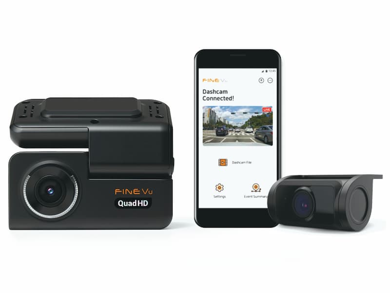 Kamery samochodowe ranking 2022 - FineVu GX300. 